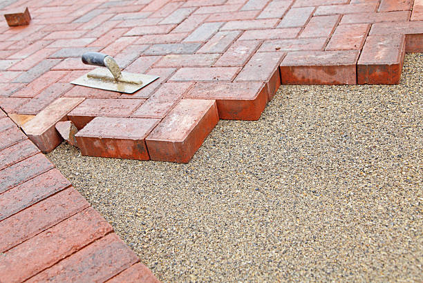 Residential Paver Driveway in Fabrica, TX